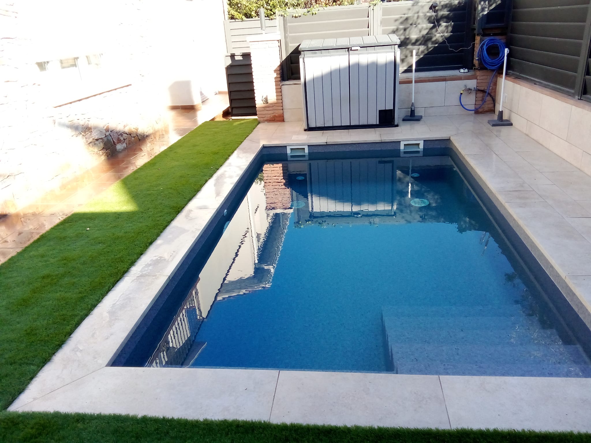 Piscina realizada por Reformas Ponce